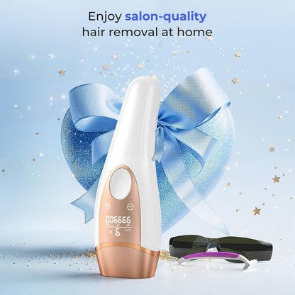 21J Laser Hair Removal Device with Cooling Function, 3 Advanced Functions HR/SC/RA